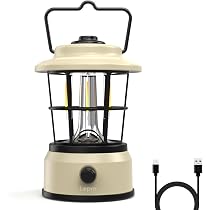 Amazon.co.jp: Lepro ランタン USB充電式 レトロ LEDランタン おしゃれ