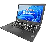 【整備済み品】DELL ノートPC E7250/E7270/12.5型/Win 11 Pro/MS Office H&B 2019/Core i7-6600U/WEBカメラ/Bluetooth/wajunのWIFI/HDMI/16GB/512GB S