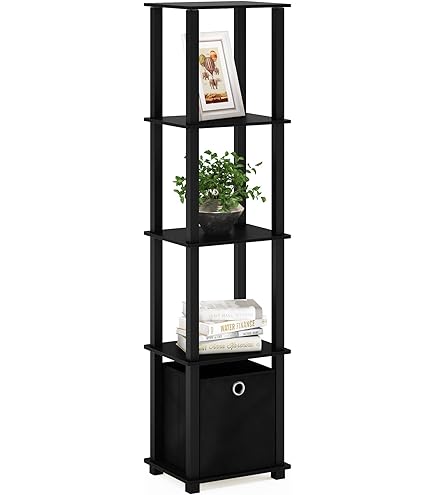 5段 エスプレッソ 壁掛け コーナーシェルフ ロッシ グリーンコ Greenco ウォールラック 飾り棚 ウォールシェルフ 壁