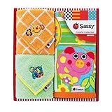 Sassy タオルギフト（C） ブルー&オレンジ