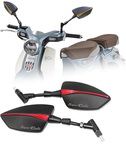 純正部品　スーパーカブ C100、C102、C105の純正ミラー　新品　未使用品 Amazon | ホンダ 純正 スーパーカブ C100 C102 CD105 C105 C105H