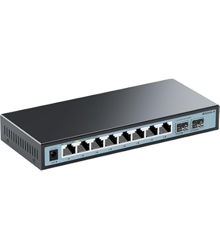 Amazon.co.jp: Sodola 2.5gbps スイッチングハブ 10ポート（8x2.5G
