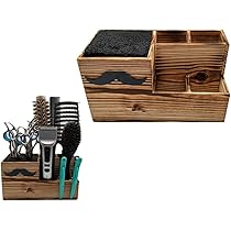 Amazon.co.jp: 7丁 木製 シザースタンド シザートレー シザー