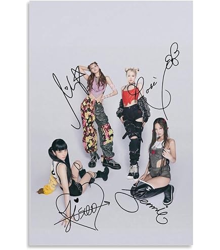 Amazon.co.jp: Blackpink ポスター Born Pink Album Merch Pink Venom