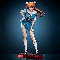 Amazon | YOIQI 新世紀エヴァンゲリオン アスカ 制服 フィギュアVer.1