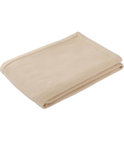 Amazon｜無印良品 カシミヤ混毛布 モカブラウン柄 シングルサイズ 140