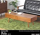 引出し付き センターテーブル リビング テーブル 幅110cm 北欧 木製 IW-213