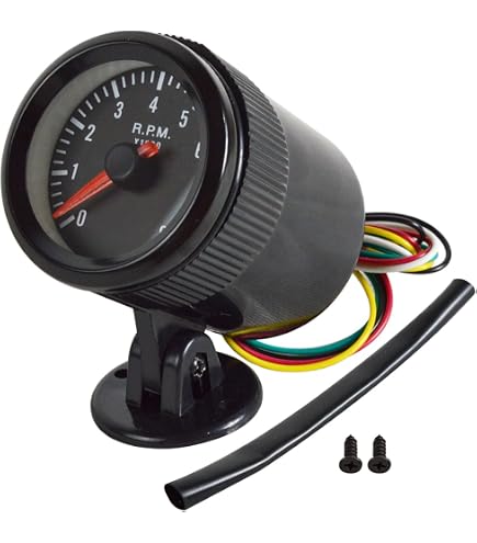 Amazon | Limnyves 2インチ 52mm カーメーター タコメーター RPM