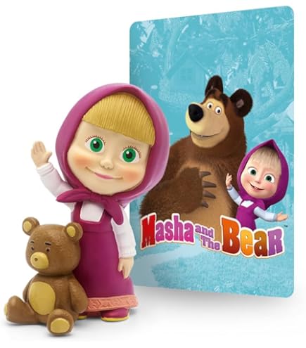 Masha and the Bear Shake and Sound Doll Toys for Kids, Ages