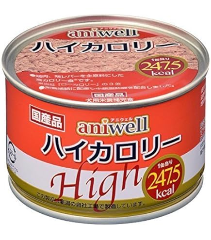 Amazon.co.jp: アニウェル ハイカロリー 150g缶 犬用 缶詰 10缶セット