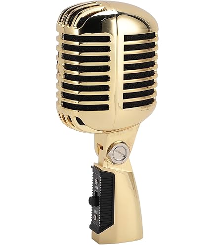 Amazon | ガイコツ マイク ダイナミック マイク シルバー