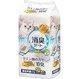 アイリスオーヤマ システムトイレ用 1週間におわない脱臭シート クエン酸入 10枚入