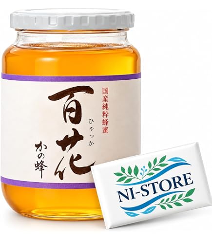 Amazon | かの蜂 国産百花蜂蜜 1000g | かの蜂 | はちみつ 通販