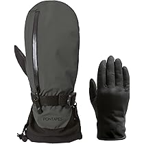 Amazon | PONTAPES(ポンタペス) スノボ グローブ ミトン ハンドアウト