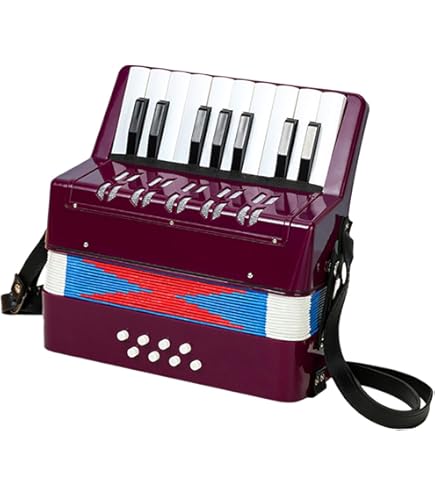 Amazon | ミニ アコーディオン ピアノアコーディオン 軽量