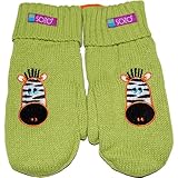 SOZO（ソゾ）【ゼブラニットミトン(2-6歳用)】【2012年秋冬作】男の子用 シマウマ防寒ニットミトン手袋 [並行輸入品]