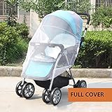 IFfree 2pcs full cover baby mosquito net for Strollers, Carriers, Car Seats, Cradles.Portable Durabl
