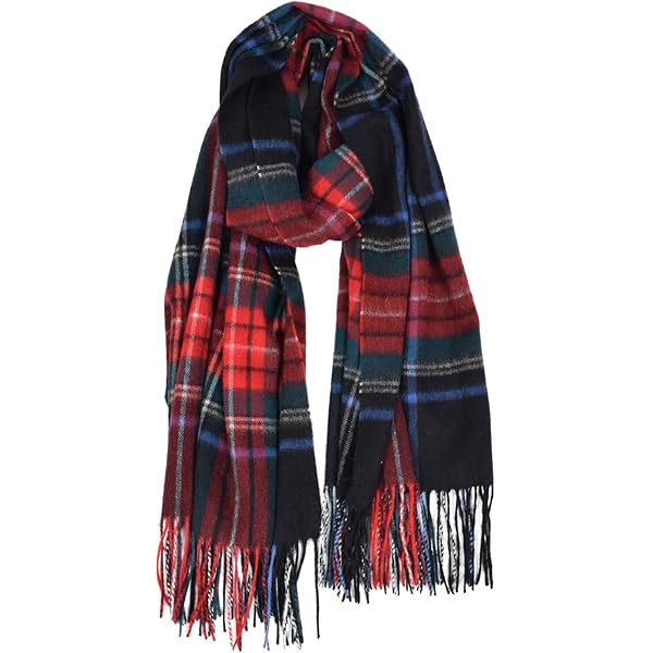 Amazon.co.jp: [バイヤー] ピュア カシミヤ 100％ チェック ストール