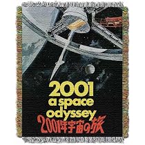Amazon｜2001年宇宙の旅 映画 ブランケットラグ 130X160cm｜ソファ