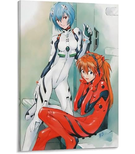 新世紀　エヴァンゲリオン　アスカ　キャンバスアート アスカキャンパスアート限定販売