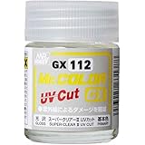 GSIクレオス Mr.カラーGX スーパークリアー3 UVカット光沢 18ml ホビー用塗料 GX112
