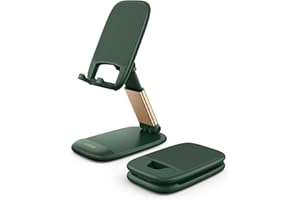 Lamicall 折り畳み 高さ調整 スマホスタンド 伸縮 : スマートフォン 角度 折りたたみ 携帯 アイホン 立て 置き 台 卓上 机 つくえ テーブル デスク 縦 横 滑り止め コンパクト アイフォン スマフォ アンドロイド iPhone 17