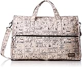 [ハピタス] 折りたたみボストンバッグ ドーム型 中型 スヌーピー キャリーオン可能 豊富な柄 23L 30cm 0.39kg H0002-PN-P PN22 PN22.コミックナチュラル