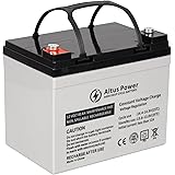Altus 12v deep Cycle AGM Battery Sealed Lead Acid Battery Camping Marine 4wd Solar (12v 40ah)