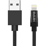 ライトニングUSBケーブル Kinps Apple MFi認証済ライトニングケーブル Apple Lightning Cable 高速充電/データ伝送 ライトニング to USBケーブル ナイロン編みコード アイフォン充電ケーブル iPhone XS