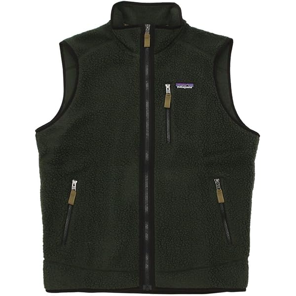 patagonia XL ブラック フリース ベスト アウトドア patagonia パタゴニア フリース ベスト シンチラ フリースジャケット