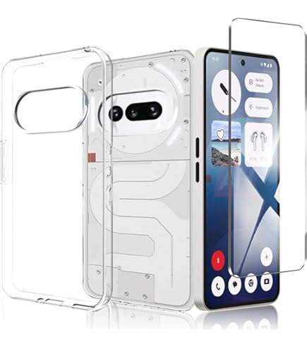 Amazon.co.jp: Nutmeg【1+1】Nothing phone 3a ガラスフィルム +