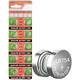 MORKETEK AG5ボタン電池 393A LR754 SR48 AG5 アルカリコイン電池 [10個/パック]
