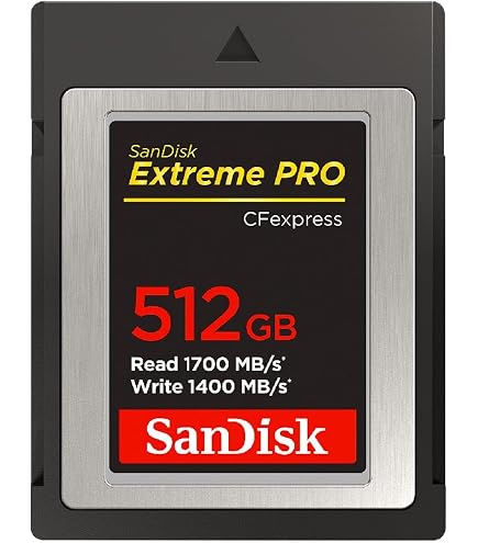 Amazon | SanDisk 512GB Extreme PRO CFexpress Card Type B - SDCFE