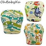 OHBABYKAオムツ機能付 水遊び用パンツ スイミングパンツ キッズ 女の子 男の子 ベビー スイムパンツ プール用オムツ スイミングおむつ おもらし防止パンツ 水中パンツ ベビー 赤ちゃん 水遊び