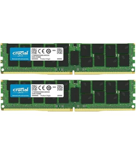 Amazon.co.jp: Crucial 128GB (4 x 32GB) DDR4 PC4-21300 2666MHz