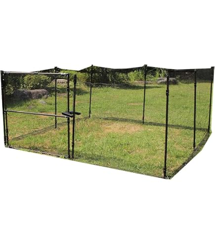 Amazon | ペットフェンス ドア付き ドッグラン 高さ90cm 長さ20m