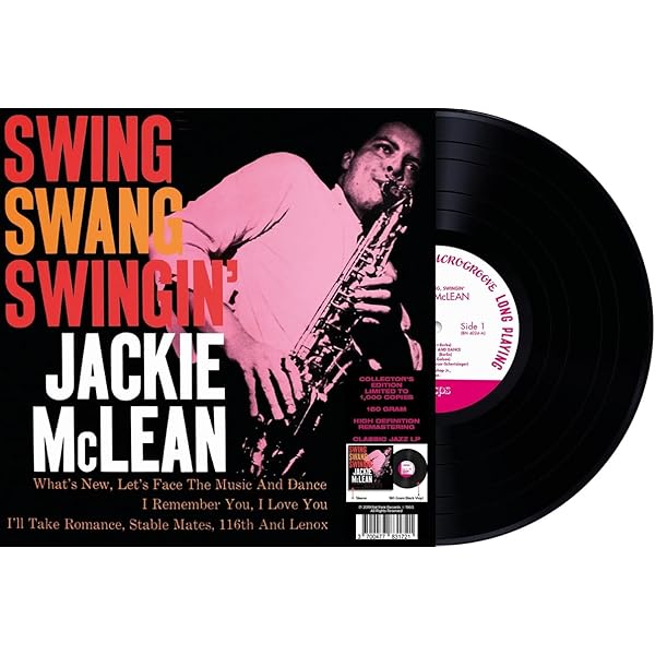 ジャッキー・マクリーン SWING SWANG SWINGIN' レコード Jackie