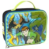 Ben 10 Rectangular Lunch Kit - Black [並行輸入品]