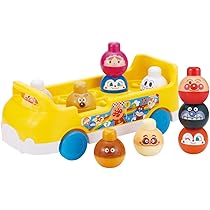 Amazon | ベビラボ アンパンマン ~脳を育む~ 数えてつみつみバス