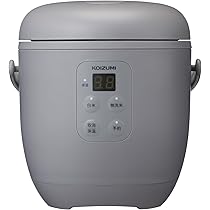 Amazon | コイズミ 小型 炊飯器 ライスクッカー ミニ 0.5~1.5合