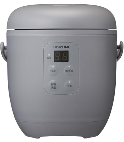 Amazon | ミニライスクッカー 0.5~1.5合炊[発酵機能付き] ミニ炊飯器