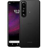 [WOEXET] Xperia 1 III ケース SO-51B SOG03 カバー 薄型 耐衝撃 半透明 無黄変性 PC+TPU Xperia1 iii ハイブリッドケース マット クリア+ブラック