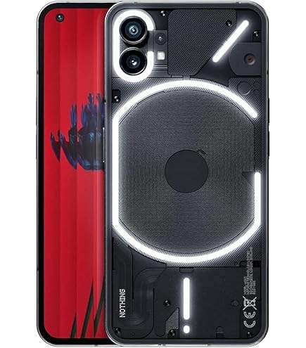 Amazon | Nothing Phone(1) 12+256 Black スマートフォン本体 【日本