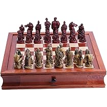 チェス盤付きラウンドテーブル ChessJapan チェスセット モダン・トーナメント 44cm ライト