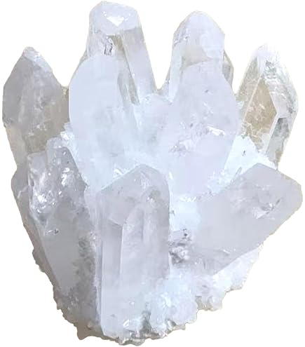 Amazon.co.jp: 瞑想の家 天然青水晶 穴水晶原石 水晶群 標本