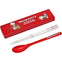 Amazon｜OSK 引フタ コンビセット ハローキティ 箸 スプーン セット KT
