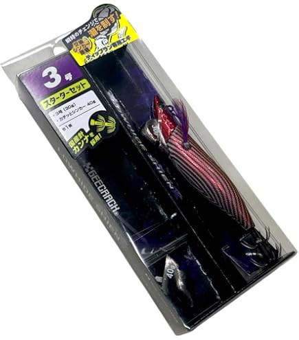 Amazon | ジークラックGEECRACK カチッとエギ ローハイド紫煙3.5号