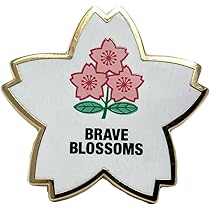 Amazon | ラグビー日本代表 ピンバッジ「JAPAN RUGBY」 | バッジ