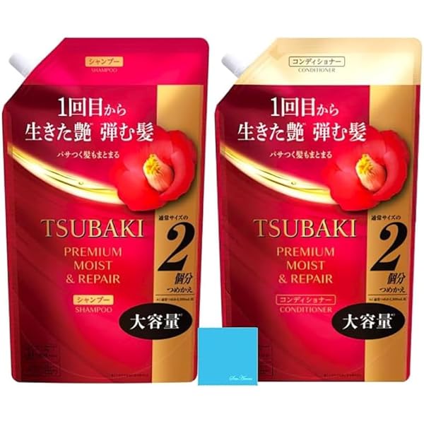 Amazon | 【セット】TSUBAKI(ツバキ) プレミアムモイスト