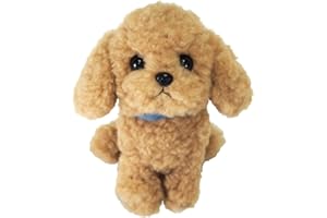サンレモン パプス! トイプードル ベージュ S 13×12×15cm ぬいぐるみ アニマル 犬